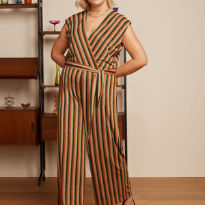 MARY JUMPSUIT PISO STRIPE