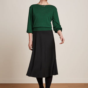 Milano Crepe Juno Midi Skirt  | Jupes