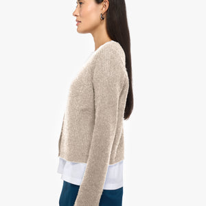 Anna | Strickjacke | Seide, Cashmere