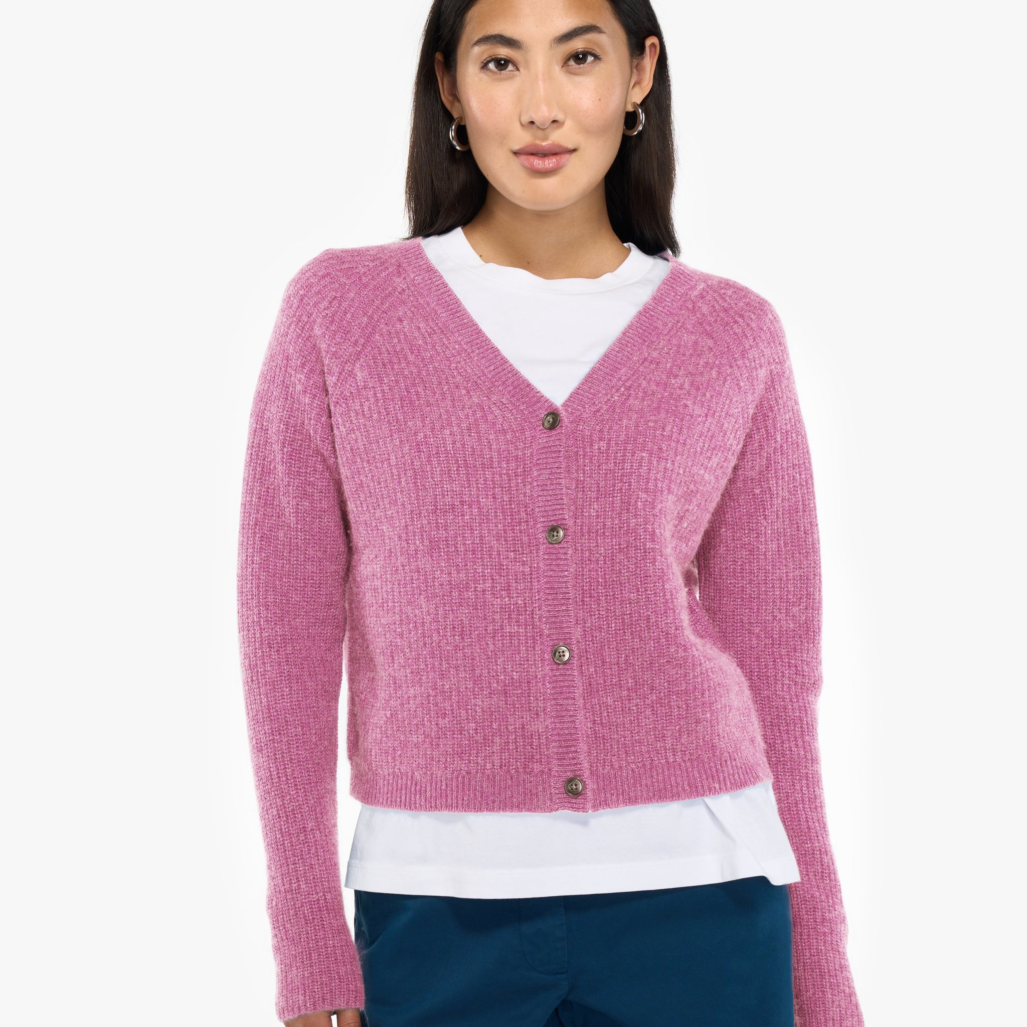 Anna | Strickjacke | Seide, Cashmere