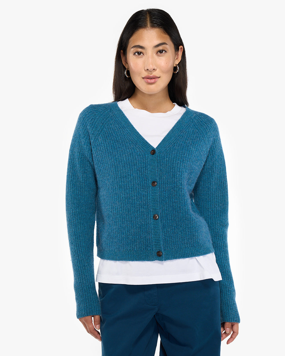 Anna | Strickjacke | Seide, Cashmere