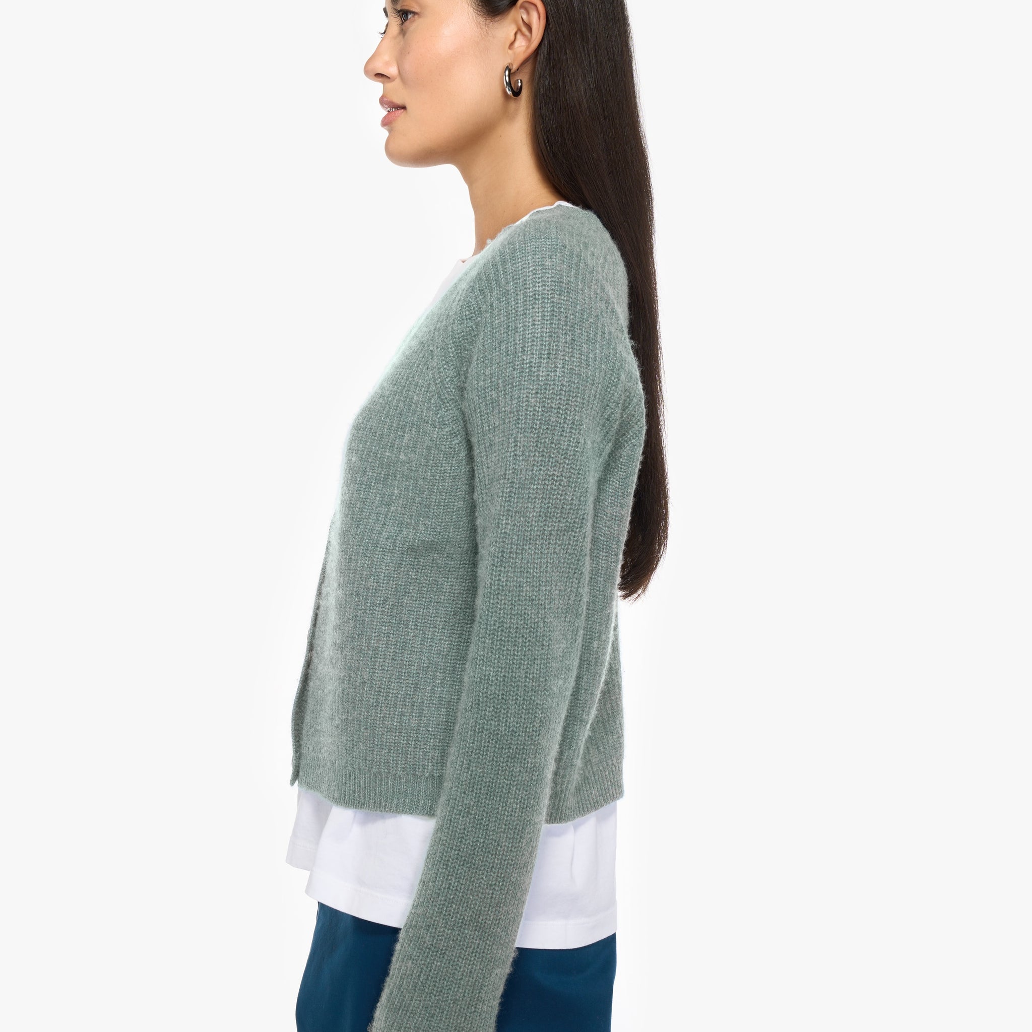 Anna | Strickjacke | Seide, Cashmere