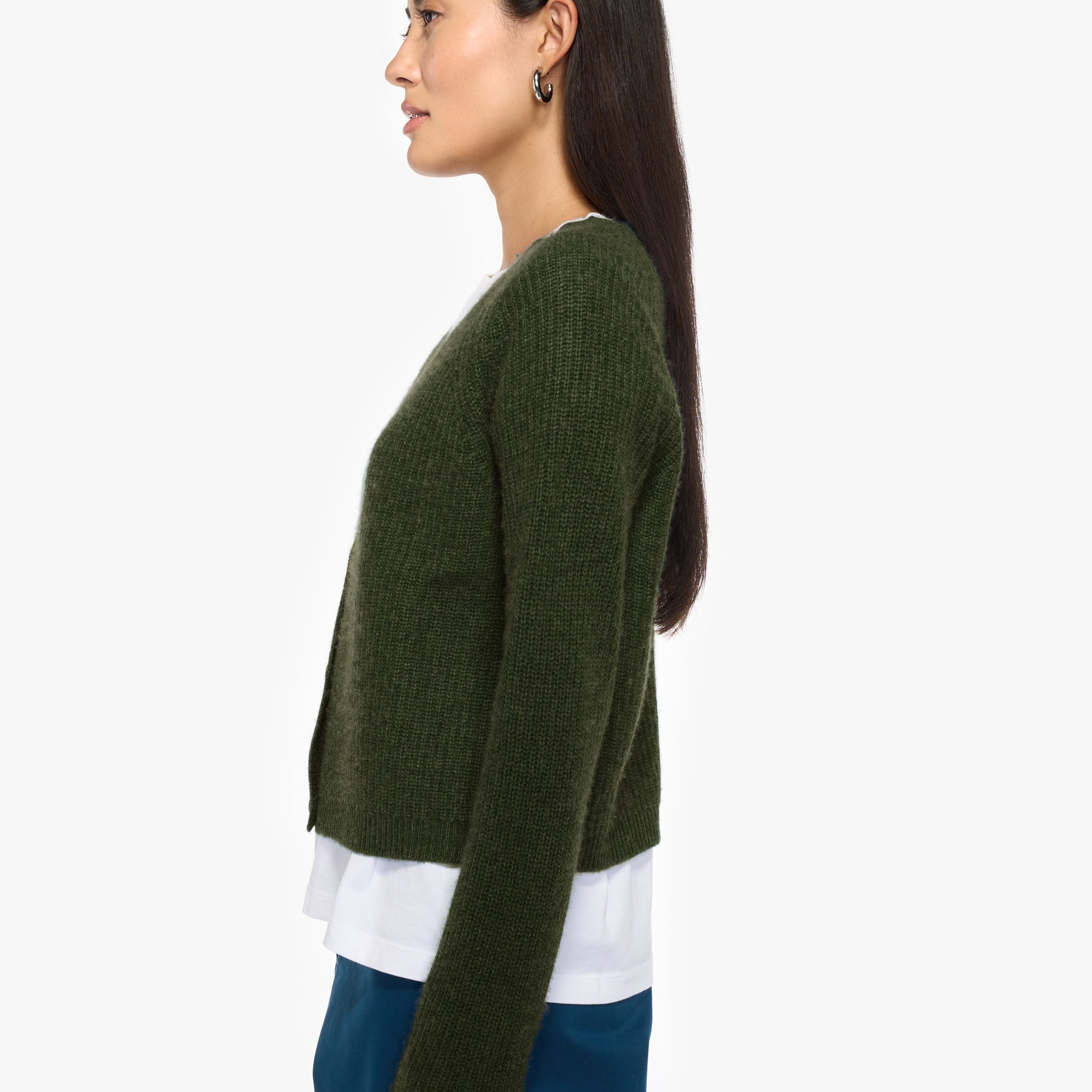 Anna | Strickjacke | Seide, Cashmere