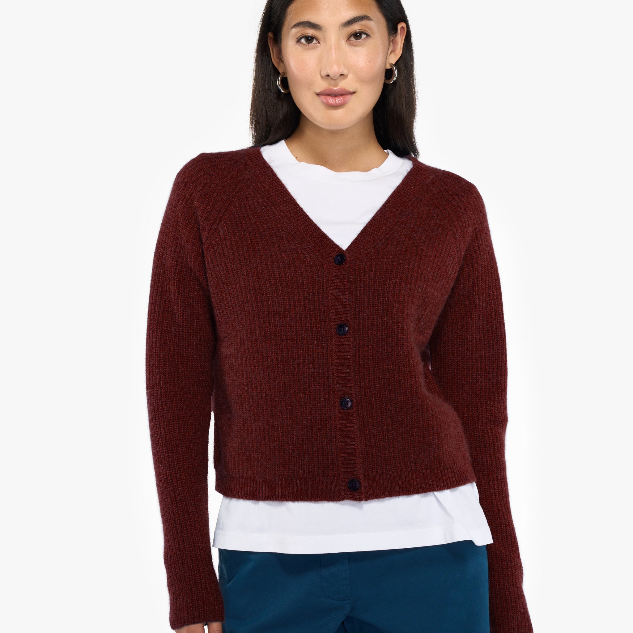 Anna | Strickjacke | Seide, Cashmere