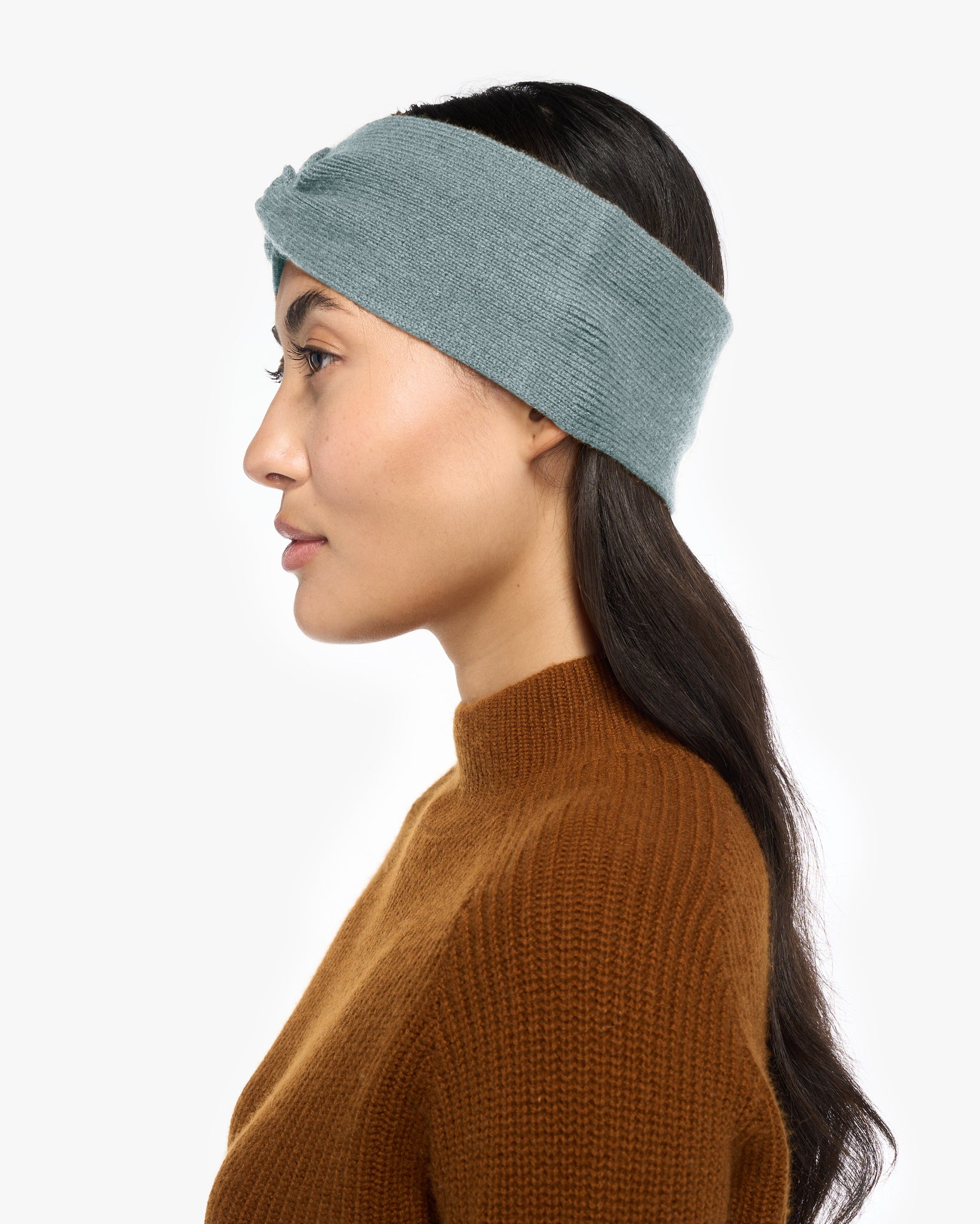 Sage | Stirnband | Seide, Cashmere