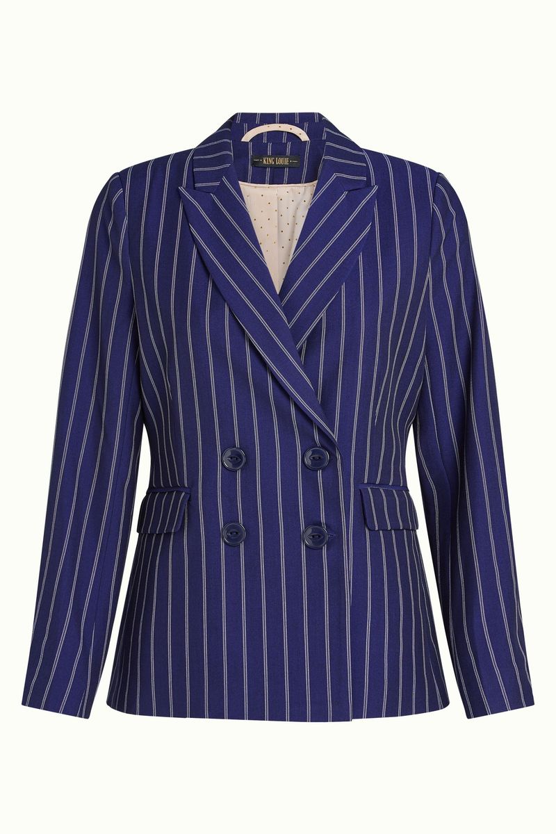 Tina Blazer Pinstripe | Jacke