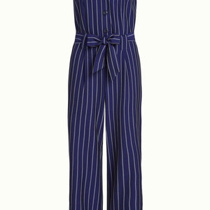 Fiona Jumpsuit Pinstripe | Kleid