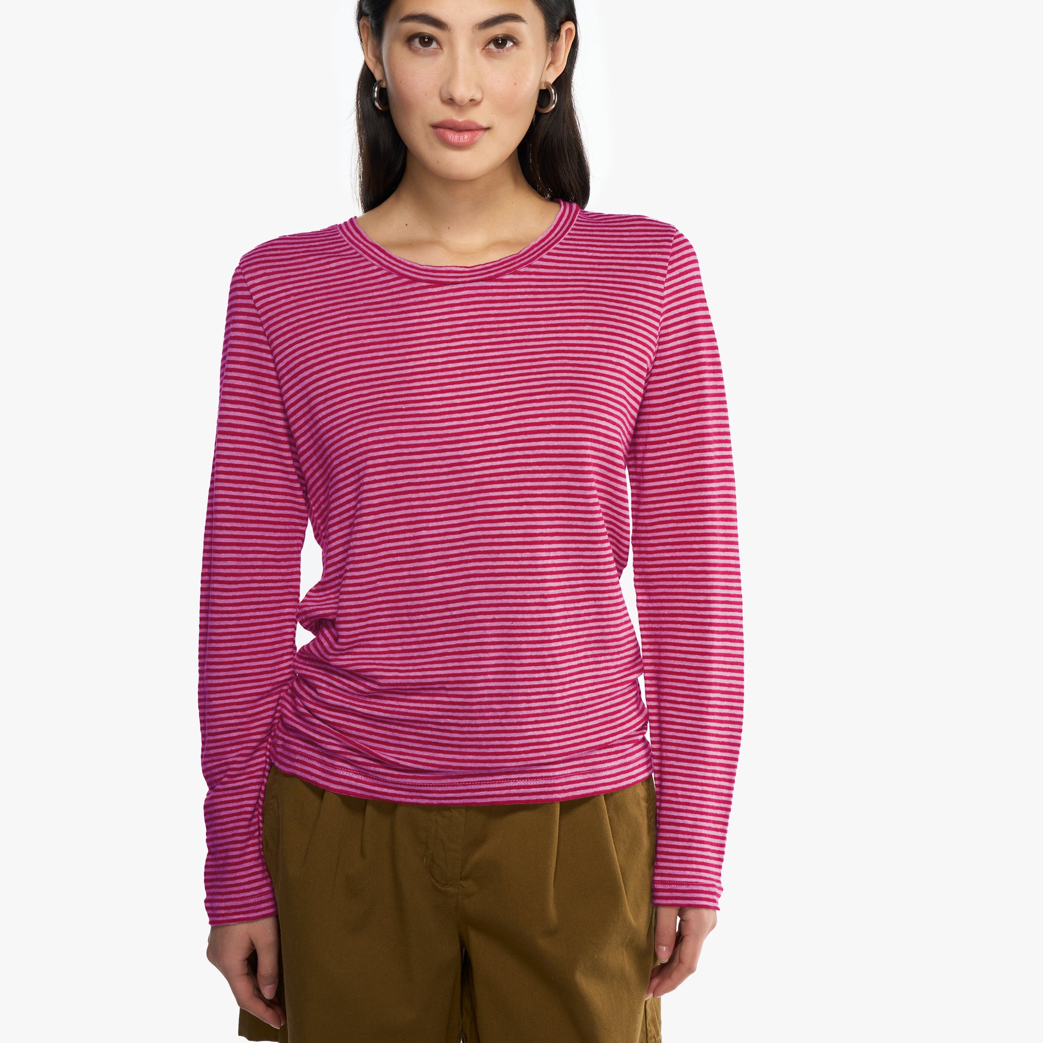 Mirjam stripe | Shirt | Leinen