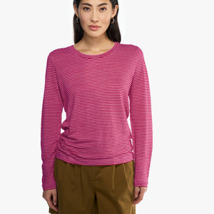 Mirjam stripe | Shirt | Leinen