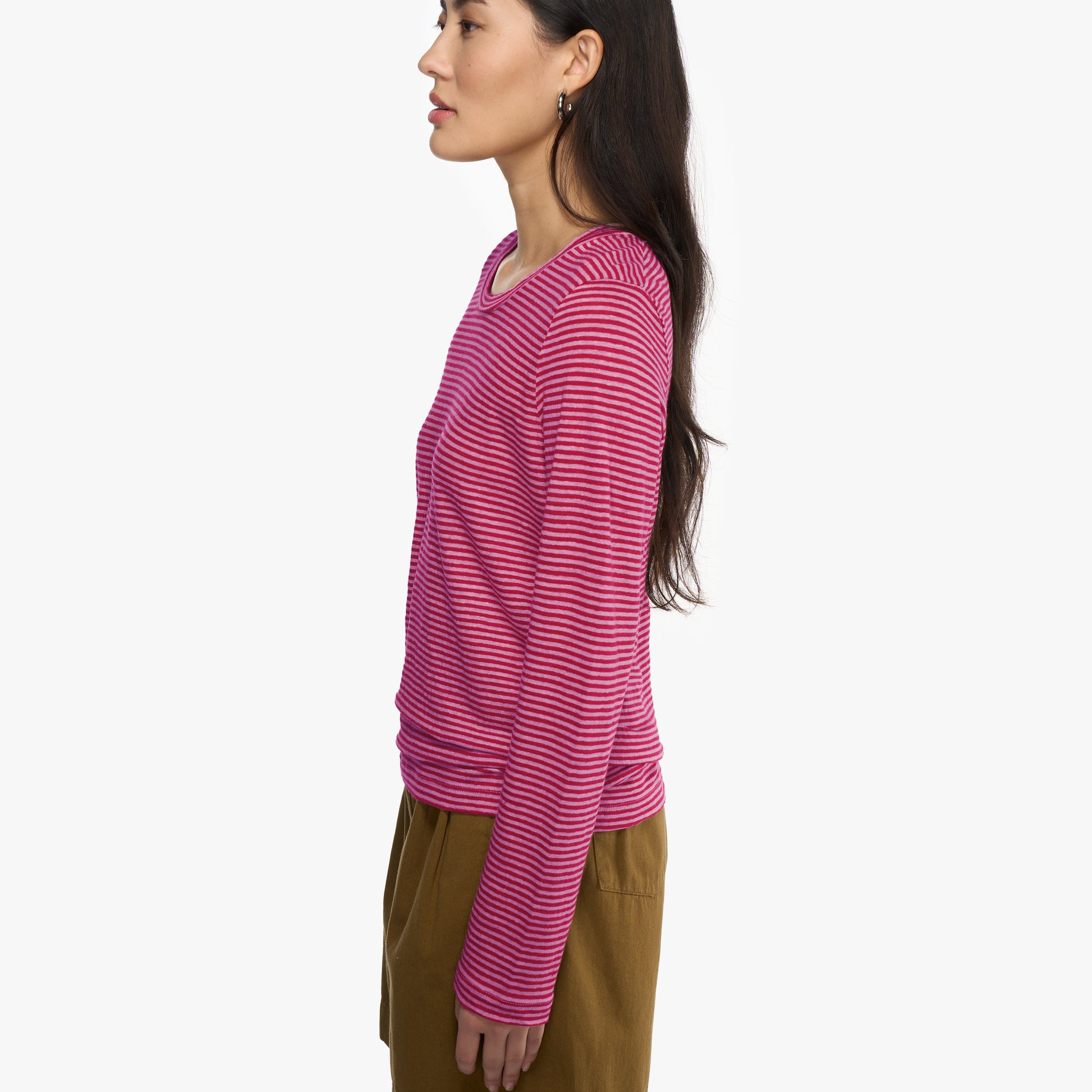 Mirjam stripe | Shirt | Leinen