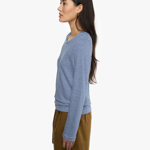 Mirjam stripe | Shirt | Leinen