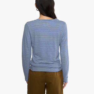 Mirjam stripe | Shirt | Leinen