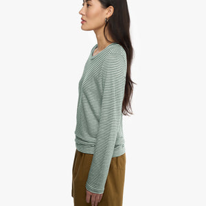 Mirjam stripe | Shirt | Leinen