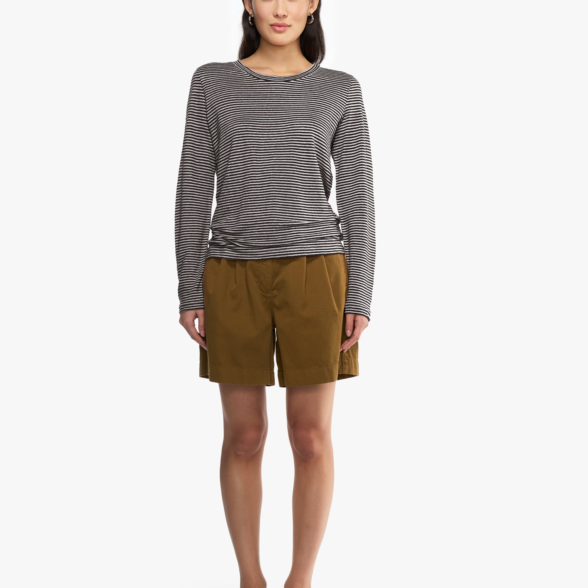 Mirjam stripe | Shirt | Leinen