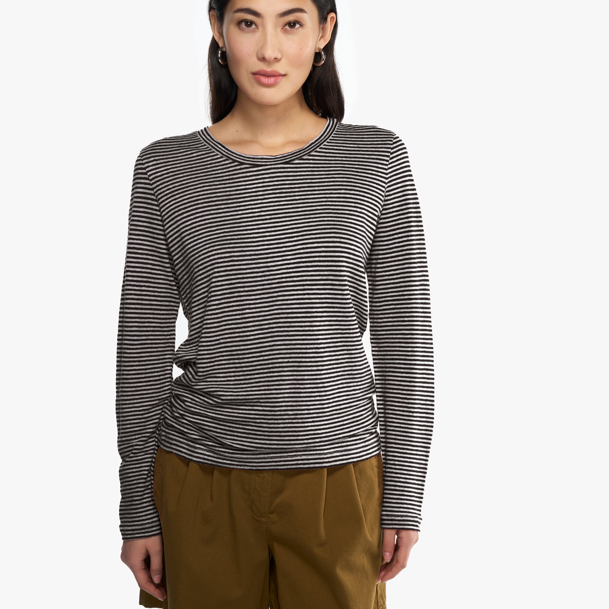 Mirjam stripe | Shirt | Leinen