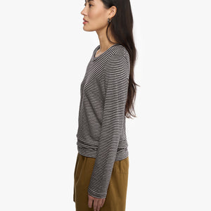 Mirjam stripe | Shirt | Leinen