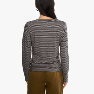 Mirjam stripe | Shirt | Leinen