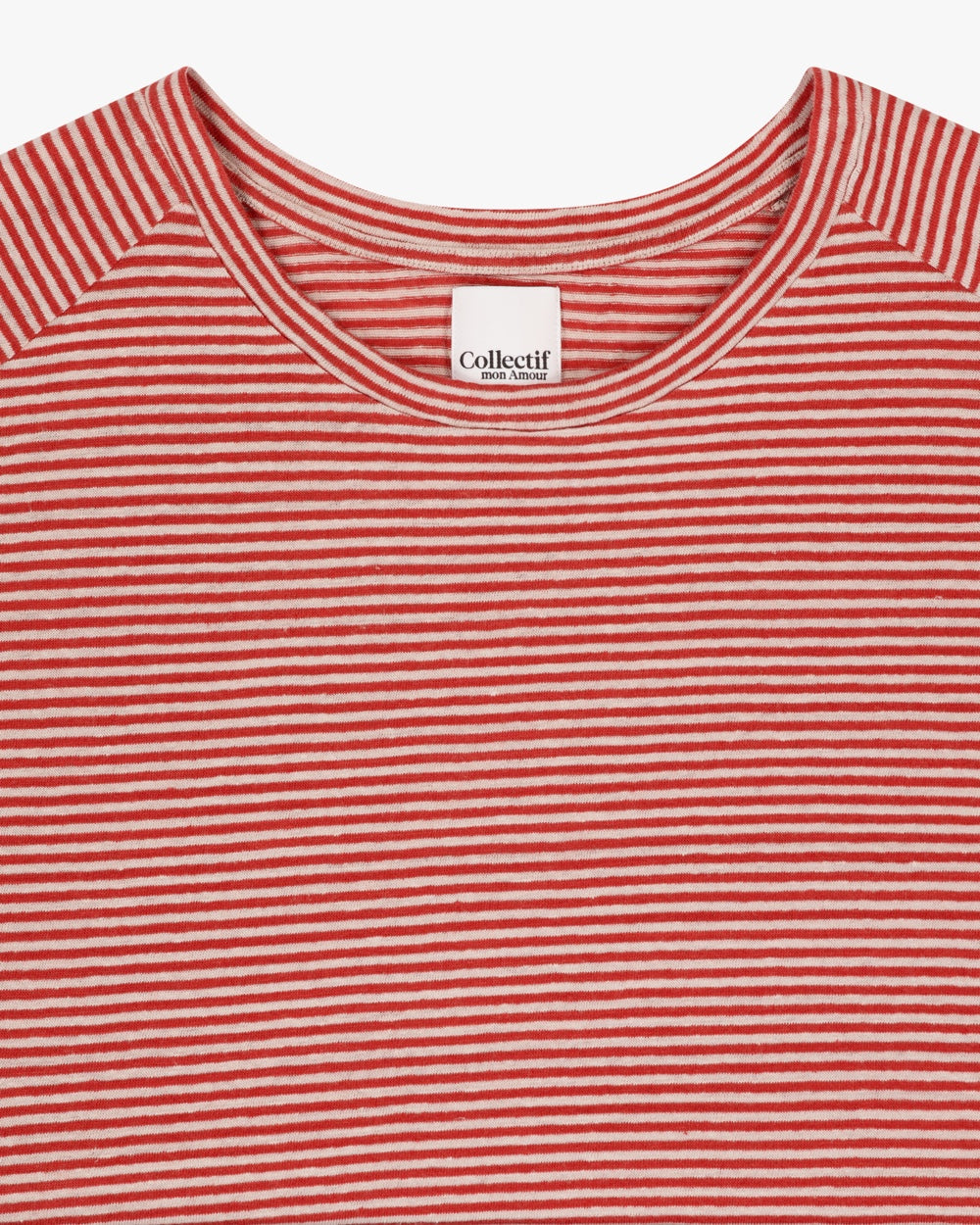 Sadie stripe | T-Shirt | Leinen
