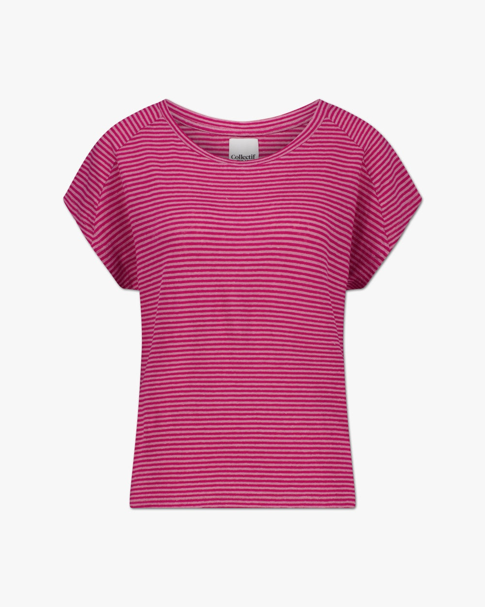 Sadie stripe | T-Shirt | Leinen