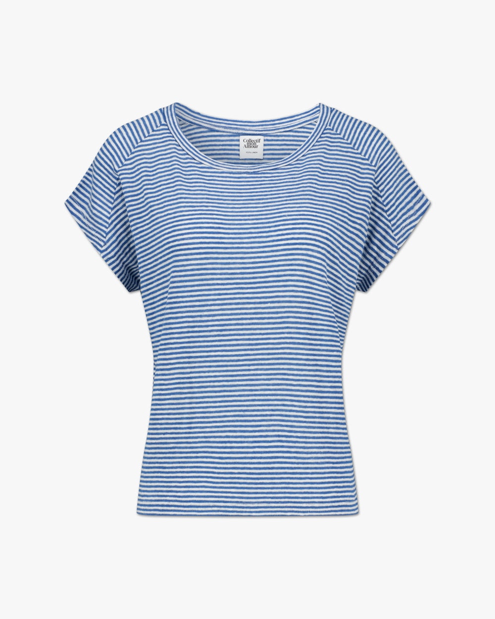Sadie stripe | T-Shirt | Leinen
