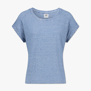 Sadie stripe | T-Shirt | Leinen