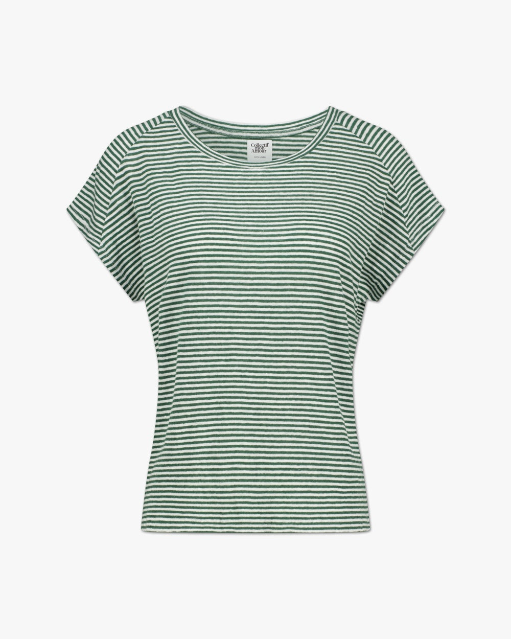 Sadie stripe | T-Shirt | Leinen