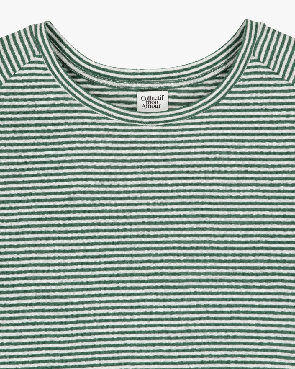 Sadie stripe | T-Shirt | Leinen