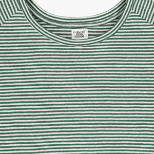 Sadie stripe | T-Shirt | Leinen