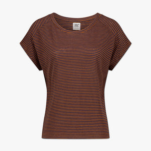 Sadie stripe | T-Shirt | Leinen