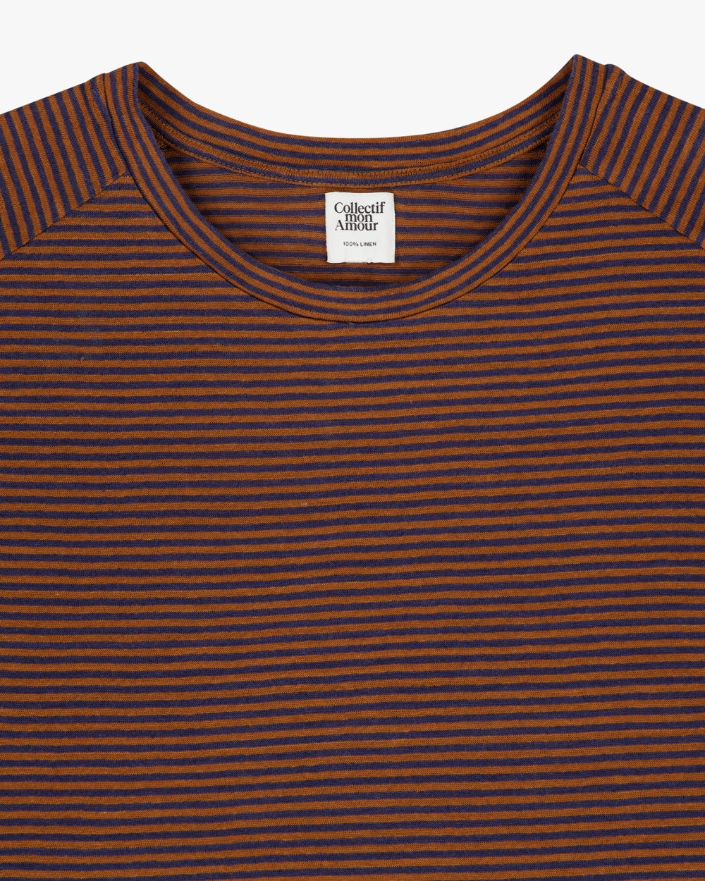 Sadie stripe | T-Shirt | Leinen