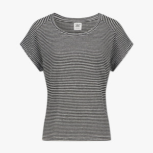 Sadie stripe | T-Shirt | Leinen