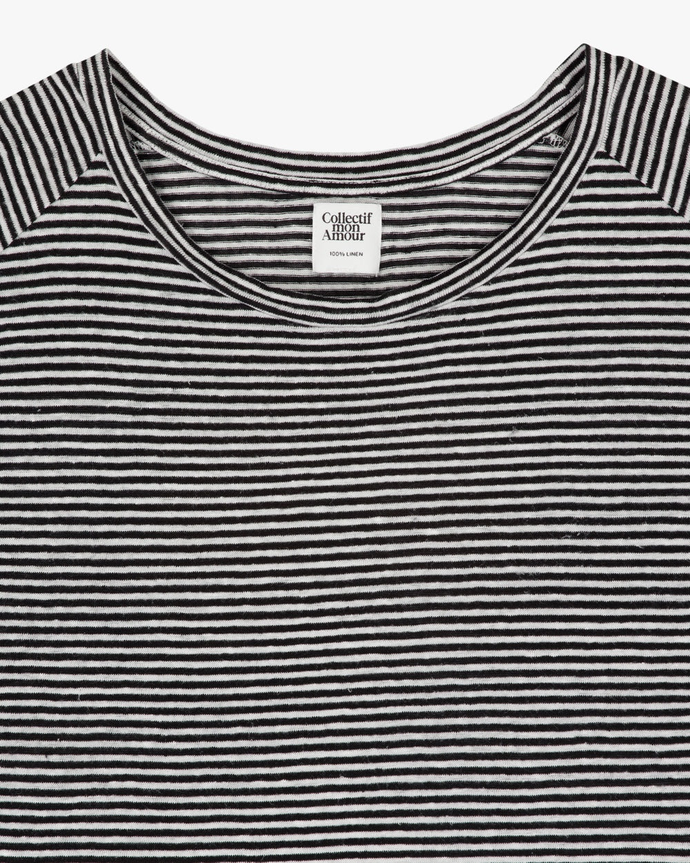 Sadie stripe | T-Shirt | Leinen