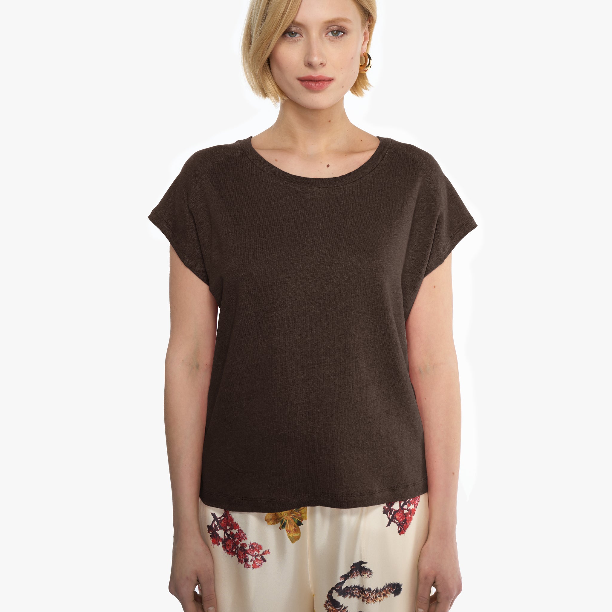 Sadie solid | Shirt | Leinen