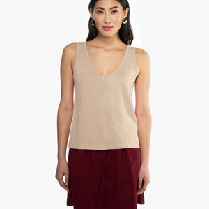 Nicole solid | Top | Leinen