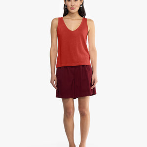Nicole solid | Top | Leinen