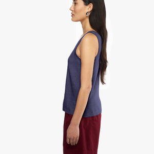 Nicole solid | Top | Leinen