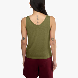 Nicole solid | Top | Leinen