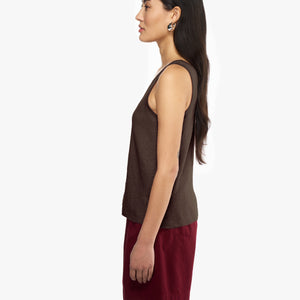 Nicole solid | Top | Leinen