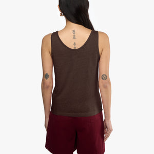 Nicole solid | Top | Leinen