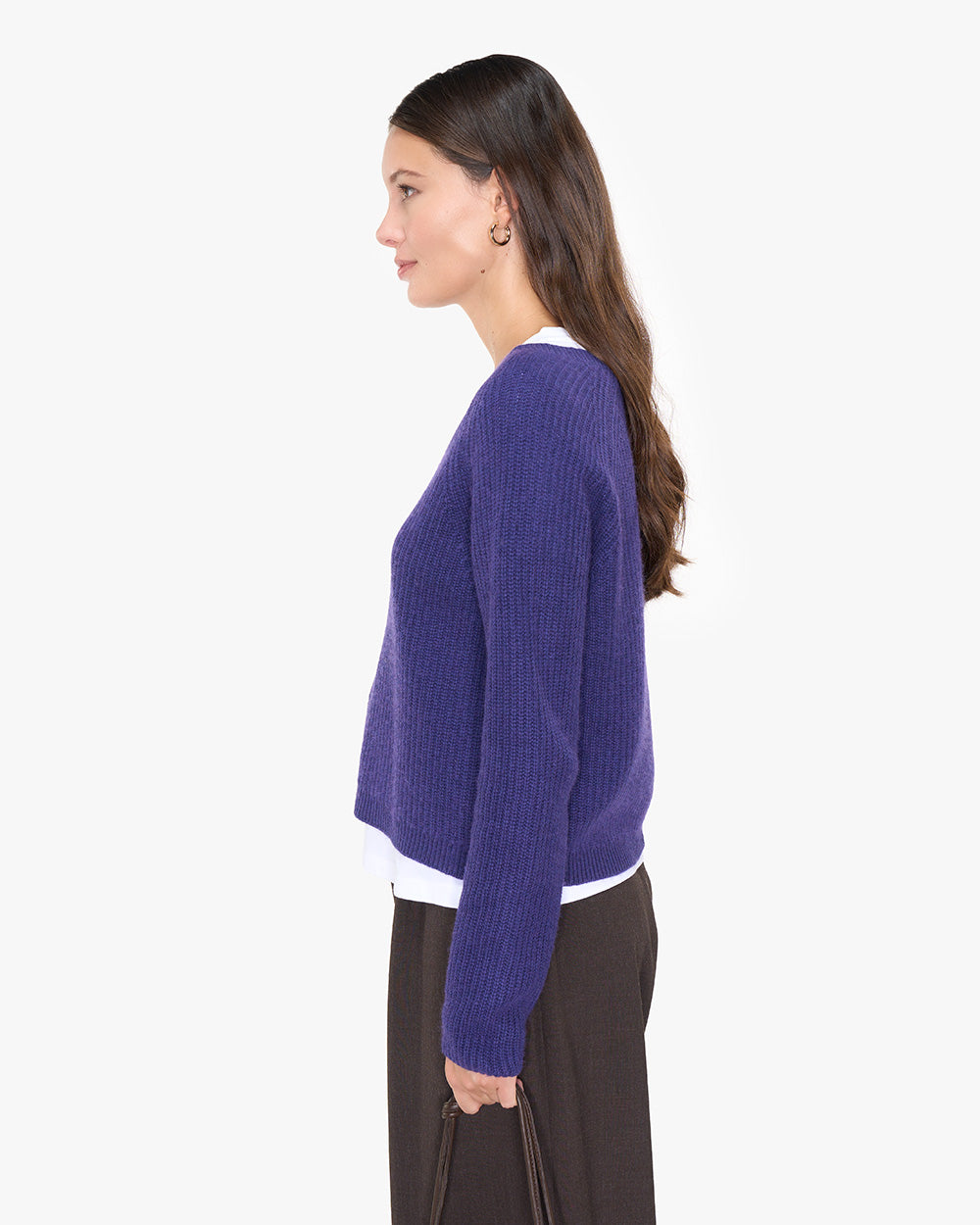 Anna | Strickjacke | Seide, Cashmere
