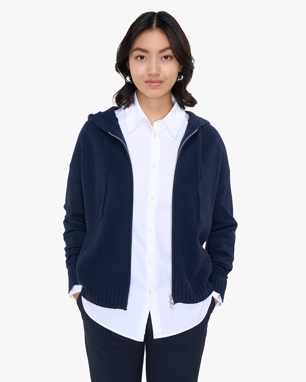 Bela | Strickjacke | Seide, Cashmere