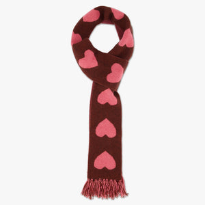 Paulina heart | Schal | Seide, Cashmere