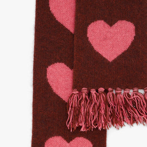 Paulina heart | Schal | Seide, Cashmere
