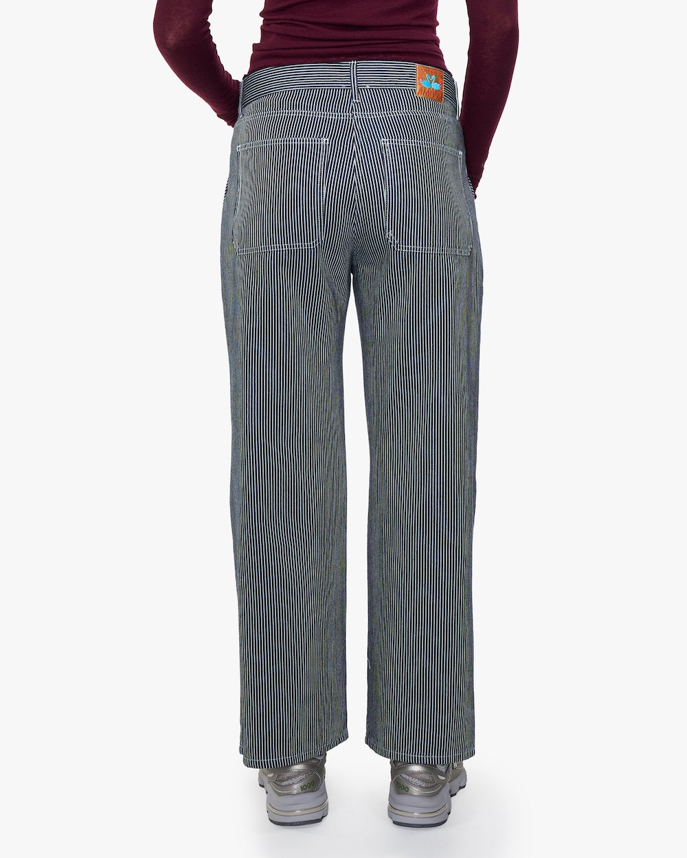 Lettie stripes | Hose | Denim
