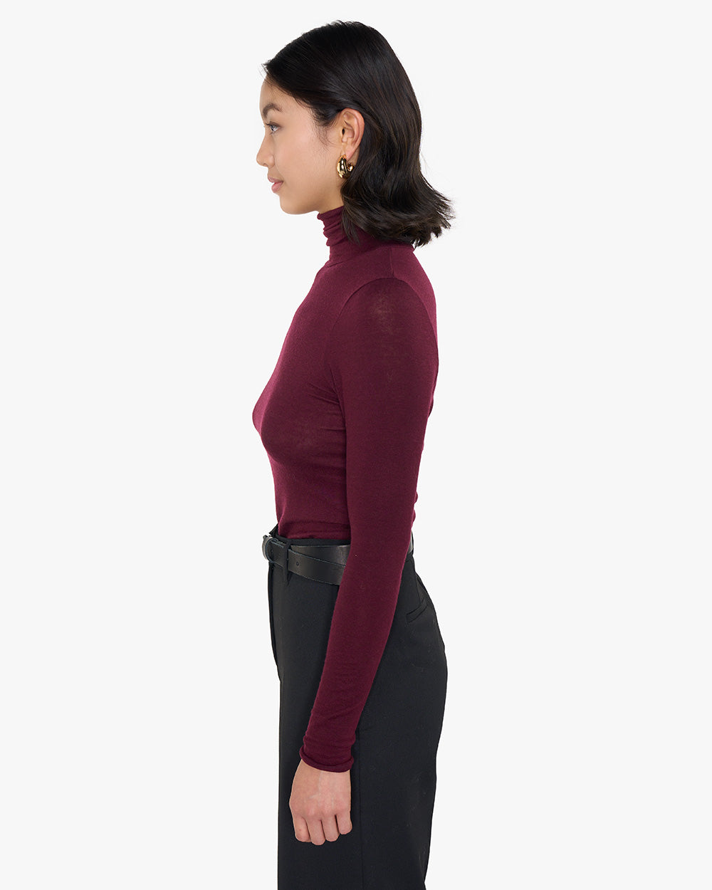 Caroline solid | Shirt | Lyocell, Wolle