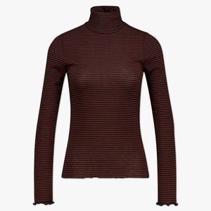 Caroline stripes | T-Shirt | Lyocell, Wolle